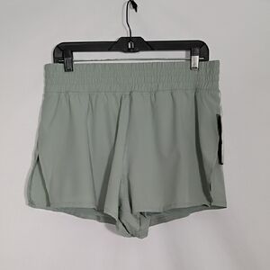 NWT 90 Degree By Reflex Lightstream Love And Flutter Running Short Green Sz XL